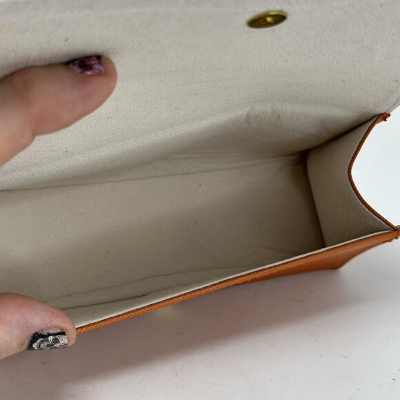 NEW TORY BURCH AUTHENTIC EYEWEAR GLASSES CASE ONLY - Picture 2 of 3